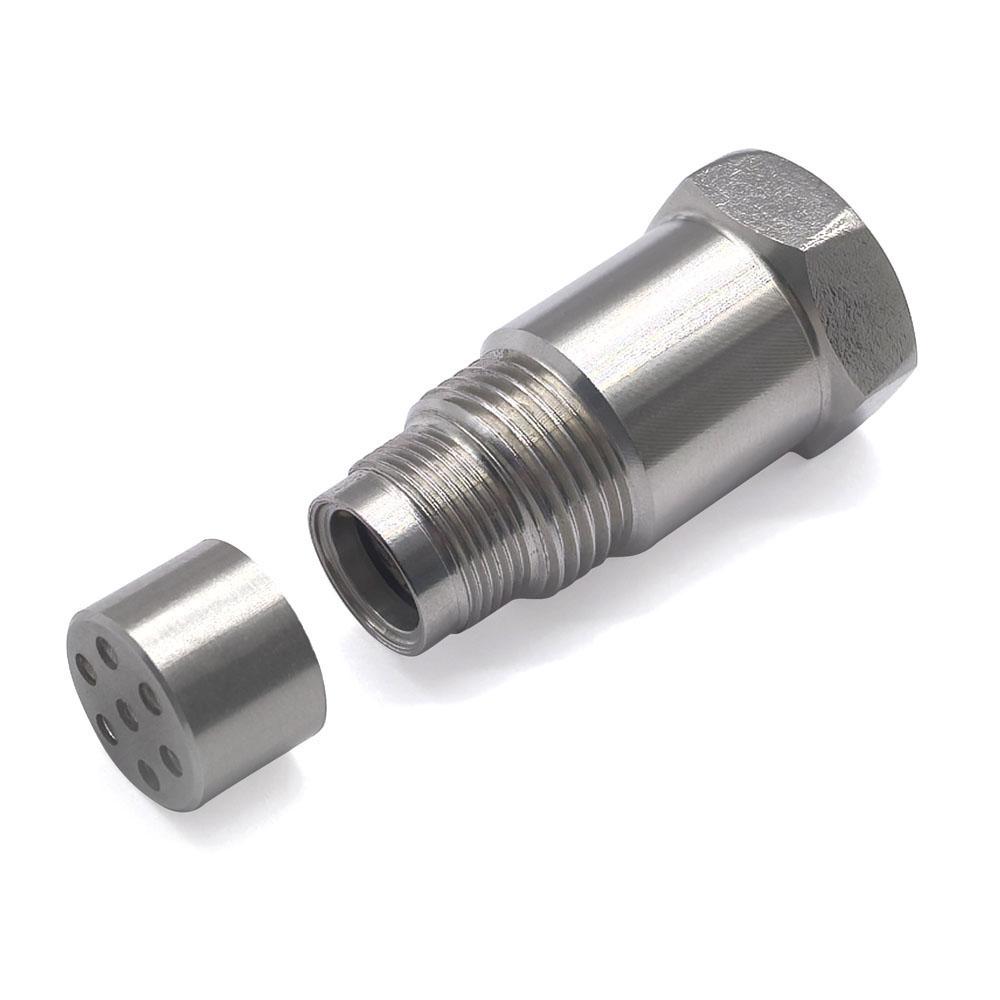 Stainless Steel Automotive Oxygen Sensor Universal Accessories Wear-Resistant and Corrosion-Resistant Small Three-Way Catalytic