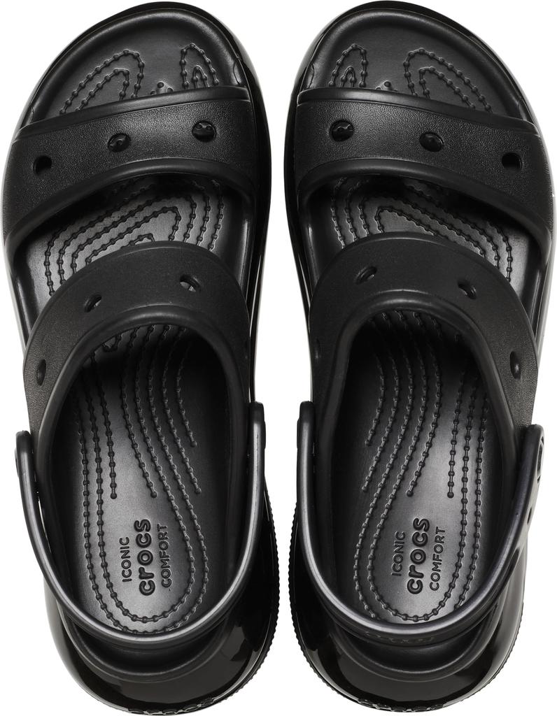 Mega Crush 23см [Crocs] Сандалии, Черный,