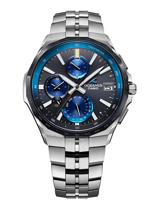 Casio Мужские кварцевые часы OCW-S5000E-1A с водозащитой 100 м