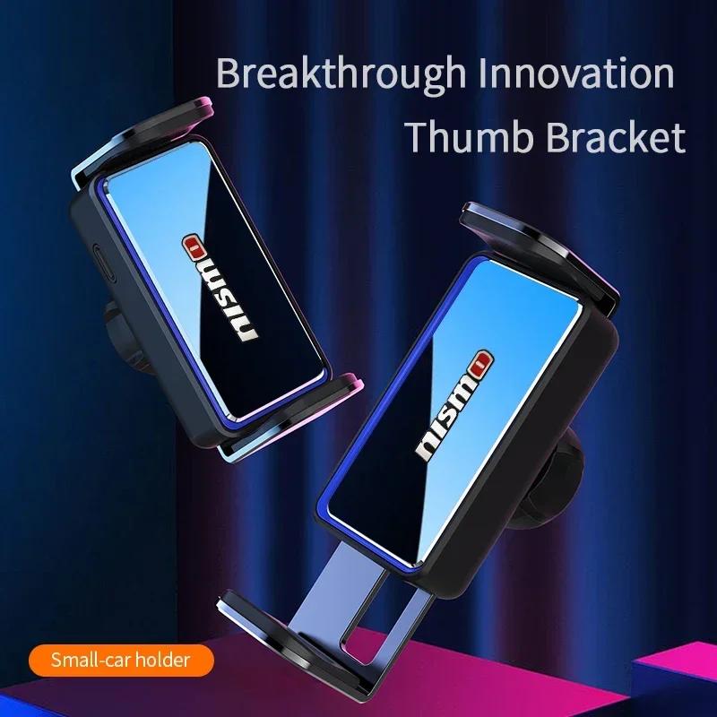 Car Mobile Phone Air Vent Clip Mount Cell Phone Stand GPS Support For Nismo Nissan Qashqai Juke X-Trail Patrol Navara Tiid