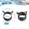 PATIKIL Spring Band Hose Pipe Clamp for 18-20mm OD Hose 25pcs Silicone Vacuum Constant