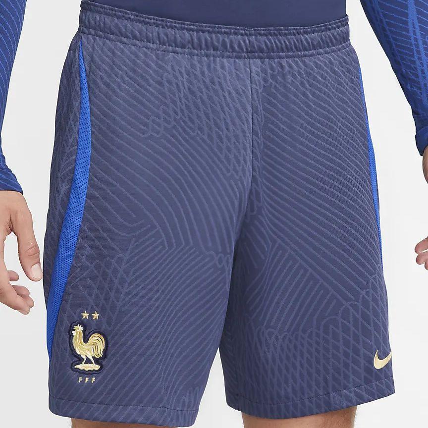 Nike Вышитый логотип, эластичный пояс, средняя посадка, повседневные шорты для мужчин, темно-синие шорты DH6469-412