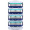 Qzio Fusion Elizabeth Gillette Compatible Razor Blades, Pack of 4, 1 Piece ,Korean Razor Blade