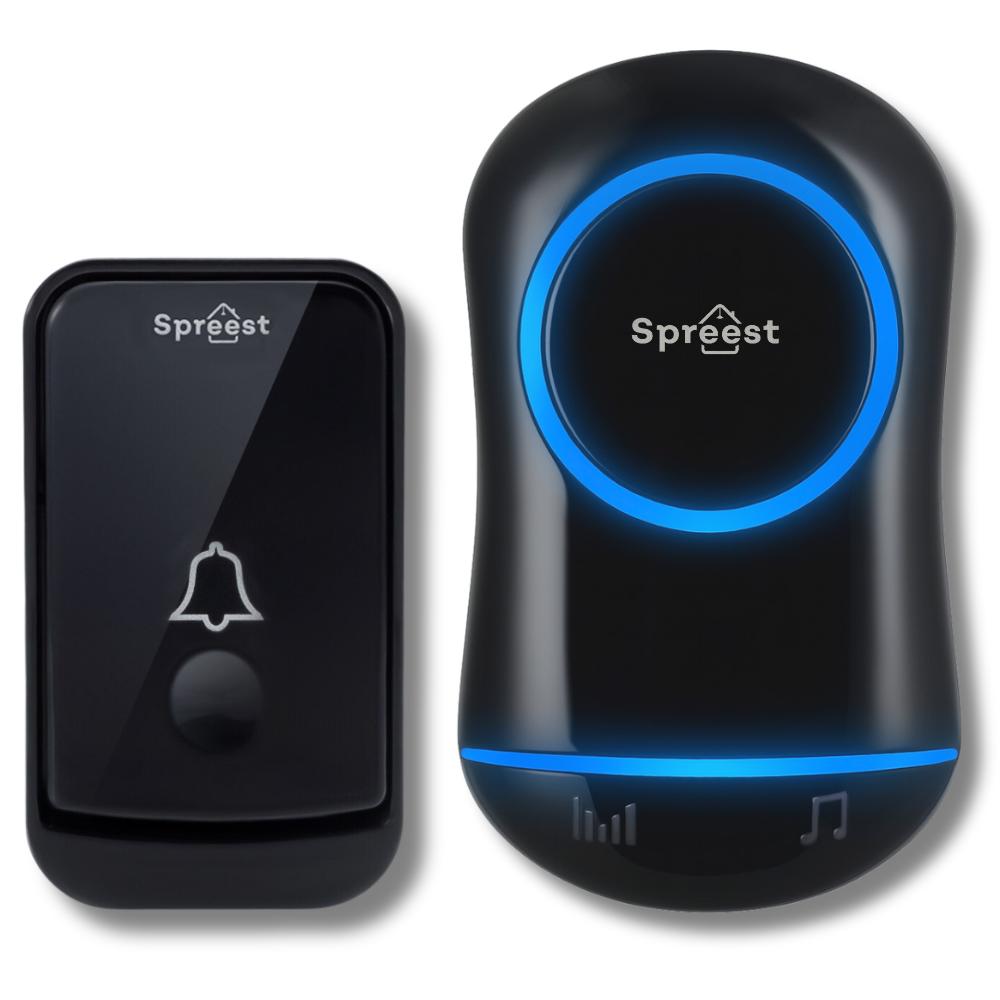 Wireless Doorbell Q188-BB 1T1R Black