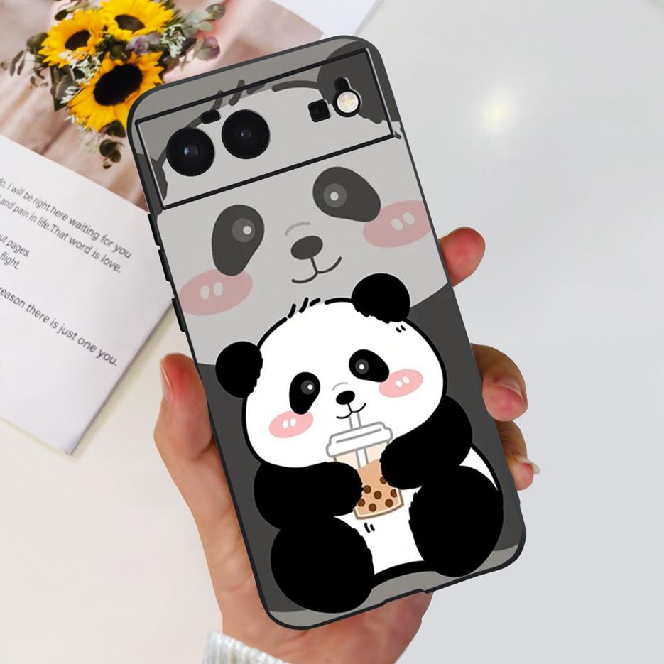 Чехол для Google Pixel 6 Чехол Pixel 6A Милый Пингвин Астронавт Расписной Чехол Мягкий Силиконовый Чехол для Телефона Для Google Pixel 6 Pro Pixel6A Сумки