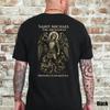 Saint Michael The Archangel T-Shirt Catholic Warrior Spiritual Armor Tee Men Clothing Comfortable