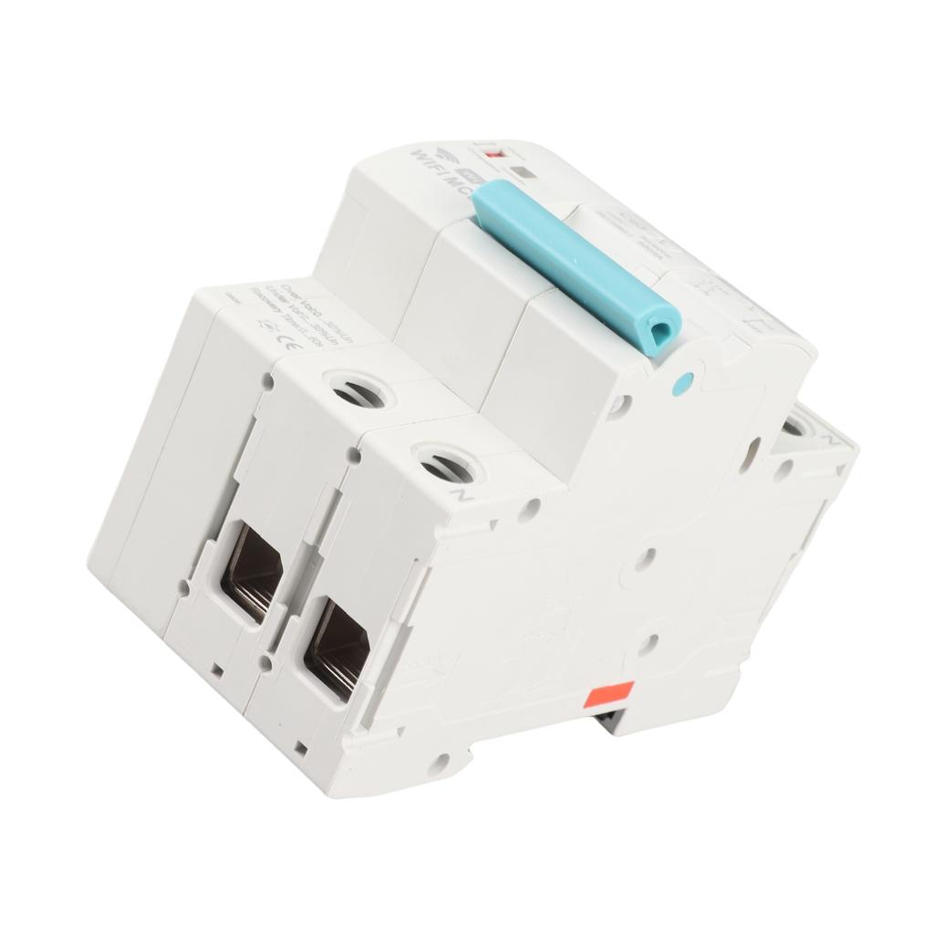 Умный WiFi автоматический выключатель 2P, на DIN-рейку, AC 230V, для дома, фабрики TOWSM1‑100