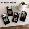 Чехол для телефона Band G-Guns N' Roses для Magsafe Беспроводная зарядка для iPhone 17, 16, 15, 14, 13, 12, 11 Plus, Pro Магнитный