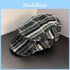 Style Retro Street Checkered Pattern Neutral Casual Duckbill Cap Autumn For