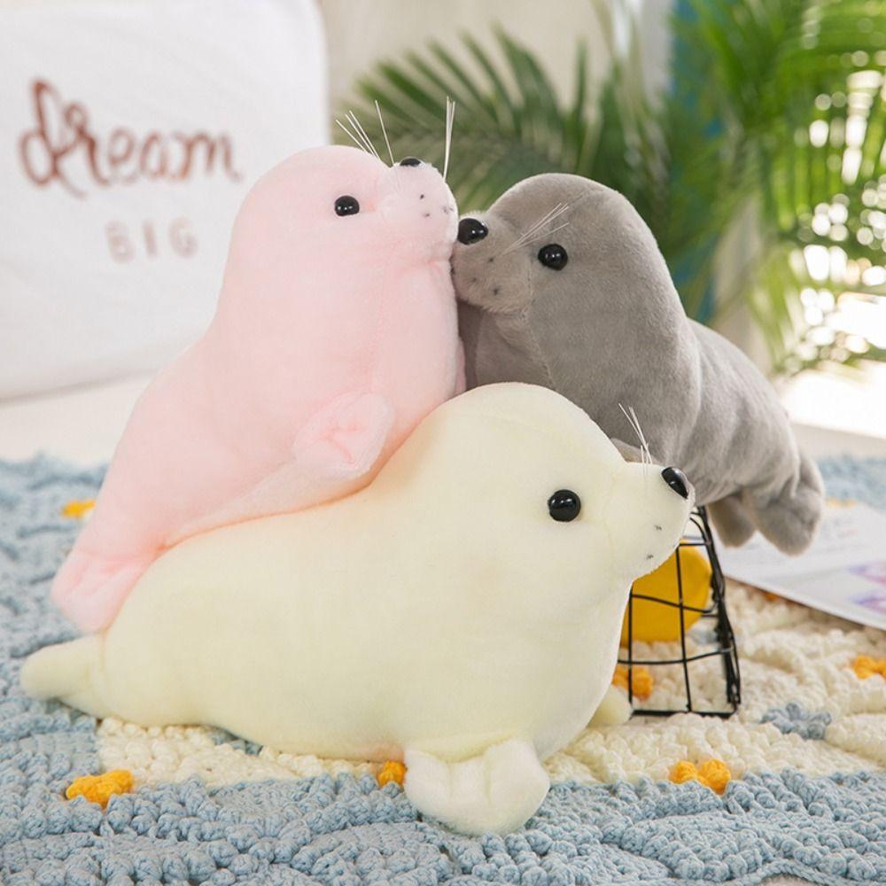 Soft Seal Plush Stuffed Toy Animal Pillow Sea Dog Doll Fashion Seal Plush Doll Aquarium