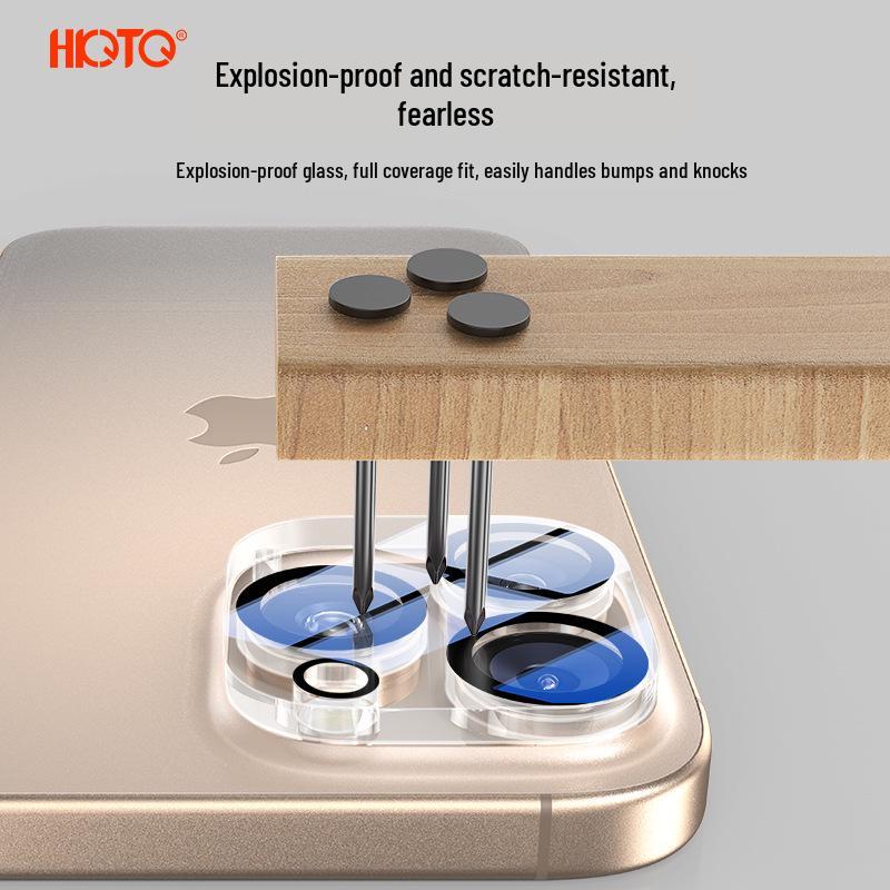 Apple 16 Lens & iPhone 15 Screen Protector with Alignment for iPhone 14 Pro