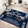 1pc Dallas Cowboys Print Area Rug - Soft, Washable Non-Slip Indoor Mat, Living Room, Home Office Decorative Rug,Office Decorative
