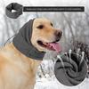 Dog Ear Muffs with Fastener Tape Adjustable Soft Breathable Solid Color Pet Noise-proof Warm Grooming Earmuffs Ear Covers