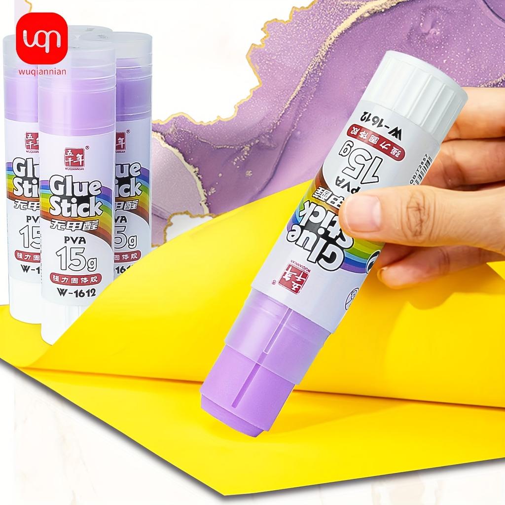 Wqn-2/5pcs Multi-color Solid Adhesive 15g Strong Solid Quick-drying Methanol-free Diy Art Tools And School Office Supplies