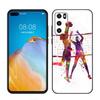 Волейбол Спорт Игровой Черный Чехол Для Телефона Huawei P10 P20 P30 P40 Lite P50 P60 Art P50E P Smart Z 2018 2020 2021 Pro 2019