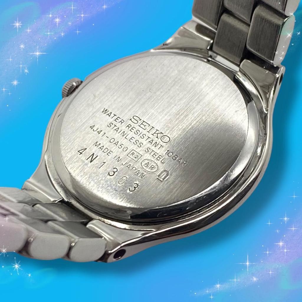 [USED] Working Seiko Exceline Women's Watch, Roman Numerals, Waterproof, Quartz Movement