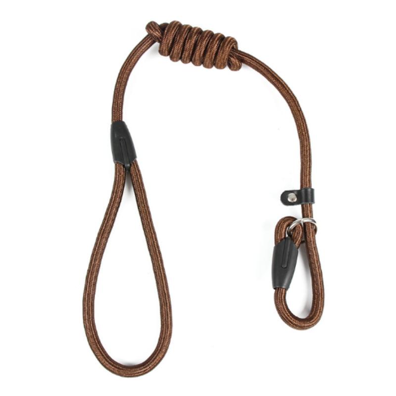 Поводок для собак, скользящие цепи, ошейники, поводки, прочная нейлоновая веревка, не тянет, поводок для дрессировки домашних животных для маленьких собак, тяговый канат для щенков