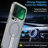 Охлаждение Рассеивание тепла Магнитный для Magsafe Чехол для телефона для Xiaomi 17 ProMax 15T 14T Pro Ударопрочный Скрытый держатель Прозрачная крышка