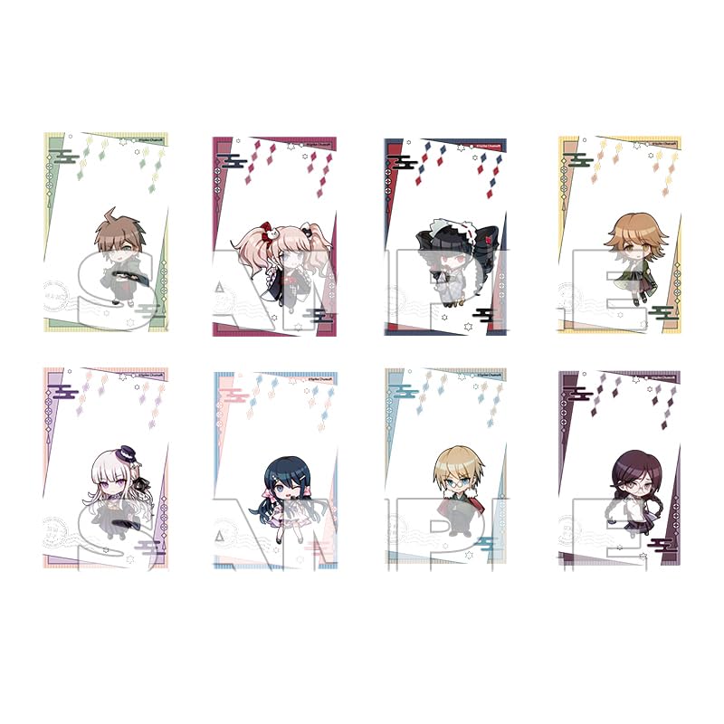 Danganronpa FP007DGRP12024 Набор из 8 прозрачных акриловых карточек