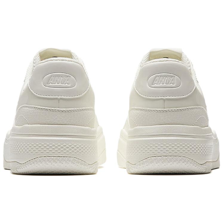 New Anta Street Play 2 Anti Slip Wear Resistant Low Top Skateboard Shoes Unisex White 912528077-1