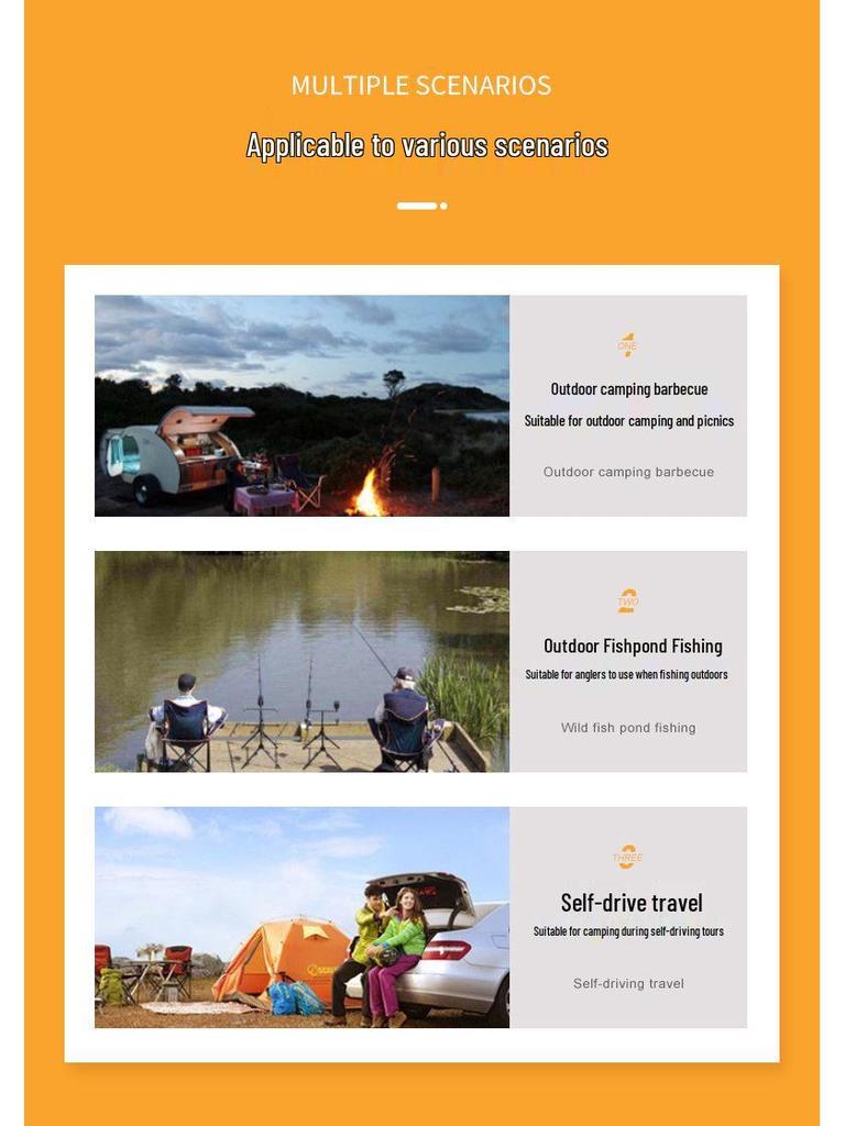 Портативный складной алюминиевый стул для кемпинга с сиденьем под дерево - Идеально подходит для улицы, рыбалки и использования в качестве стула Кермит