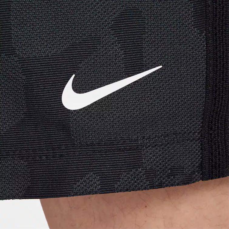 Nike Шорты с логотипом, средней посадки, на резинке, для детей, черные HJ3813-010