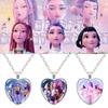 K-pop Ожерелье с персонажем демона Охотник Хантрикс Мультяшные подвески Ожерелье для фанатов Подарки Браслет фаната Саджа Банд Подарки