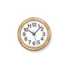 Lemnos Analog Wall Clock, Natural Oak, Natural Wood, ClockA Small OAK YK24-14