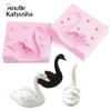 2Pcs/set Swan Shaped Silicone Cake Mold 3D Candle Fondant Moulds Cake Decoration Tools DIY Soap Mold