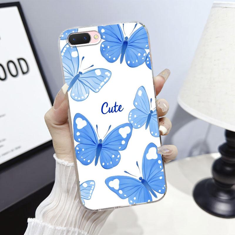 For Oppo RX17 R17 Neo A5 AX5 AX7 A7N Case Cover For Oppo AX5S A12 A12E K12 Marble Clear Soft Silicone Phone Case Fundas Bumper
