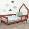 POPPI Children's Cabin Bed 80 X 160 Brick Red 1