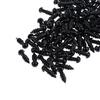 100 Pieces Black Plastic Safety Eyes with Backs for Doll DIY Making 5mm