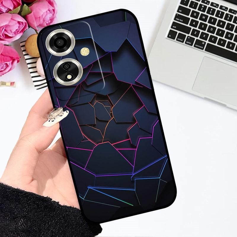 Чехол для OPPO A79 5G Чехол для OPPO A79 Чехол Funda Coque Цветочный Рисунок Мультяшный Силиконовый Мягкий ТПУ Бампер для Телефона Для OPPO A79 5G Чехлы