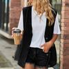 Women's Casual Denim Vest Vest Large Pocket Sleeveless Vest Jacket