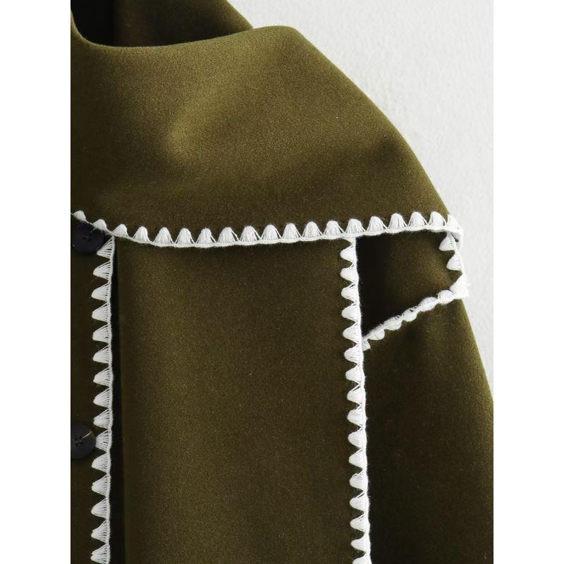 Kaslead Fashion Style Scarf Woolen Knitting Outwear