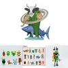 Italian Brainrot Al Pvc Mythical Creatures Figure Set With Collectible Design For Fantasy Enthusiasts