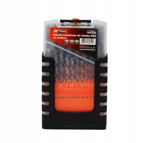 AW Tools Cobalt Drill Bit Set (Pack of 19)