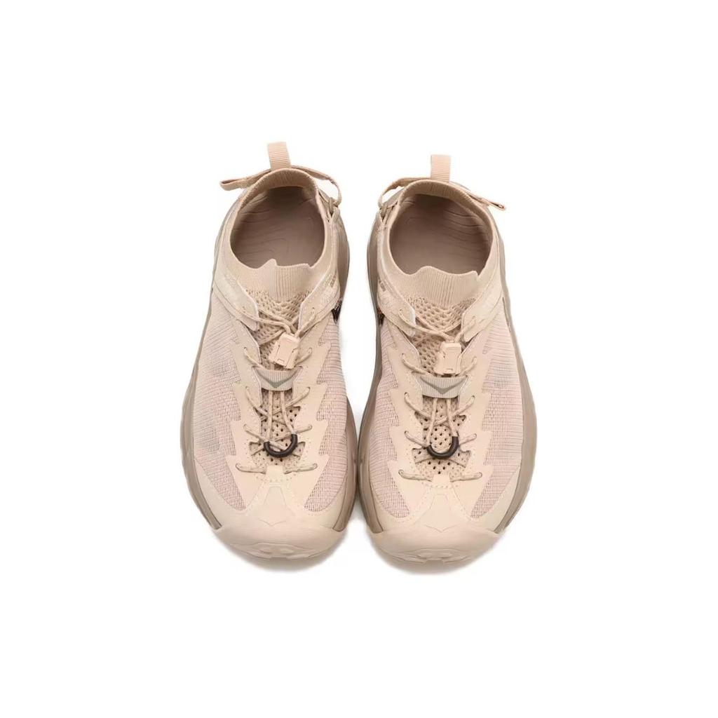 HOKA  Hopara 2 Сандалии Песок Переливающийся Женские Кроссовки Розовый Дюнный 1147670-SSDD