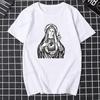 Our Lady of Guadalupe Virgin Mary The Madonna Religious Graphic Tshirt Summer Unisex Unisex Short Sleeve O-Neck Streetwear Tops Unisex