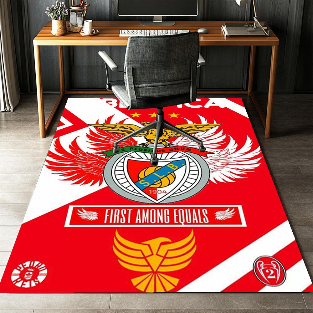 Benfica Printed Carpet,Rug,for Office Chair Living Room Bedroom Kitchen Room Decor Gifts.