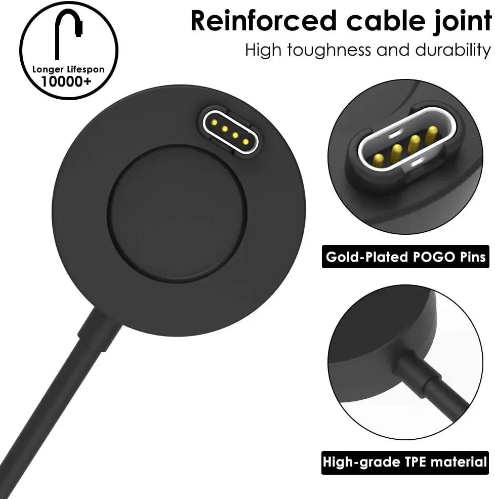 Док-станция Зарядный кабель USB для Garmin Fenix 7 7x 5/5S/5X Plus 6/6S/6X Pro Sapphire Venu Vivoactive 4/3 945 245 Quatix