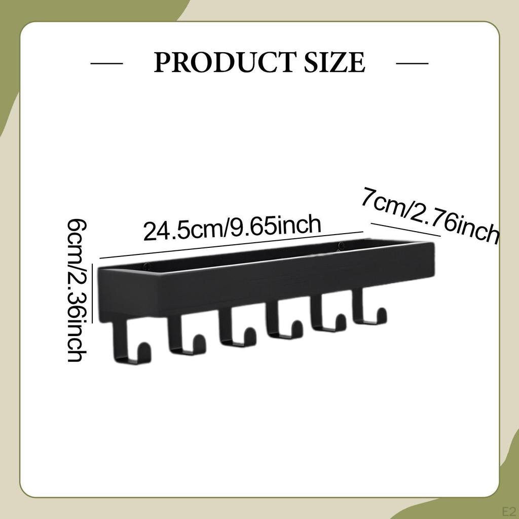 Настенная полка-ключница, вешалка для шляп, крючок для пальто, вешалка для одежды для спальни, гостиной