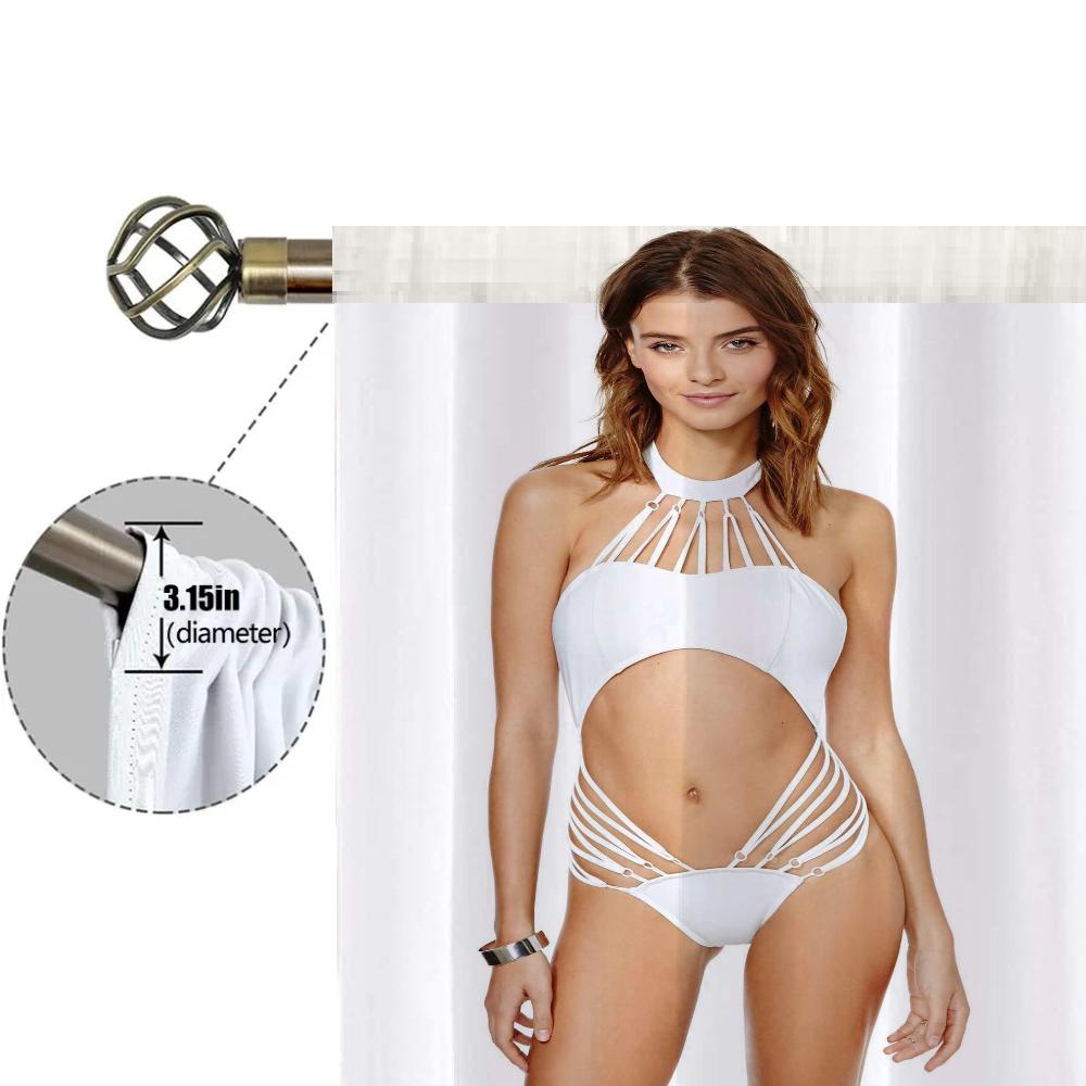 Домашний интерьер Кухня Шторы для гостиной 2 шт. Затемняющие шторы Дверные занавески Красота Спальня Украшения Раздела Тень