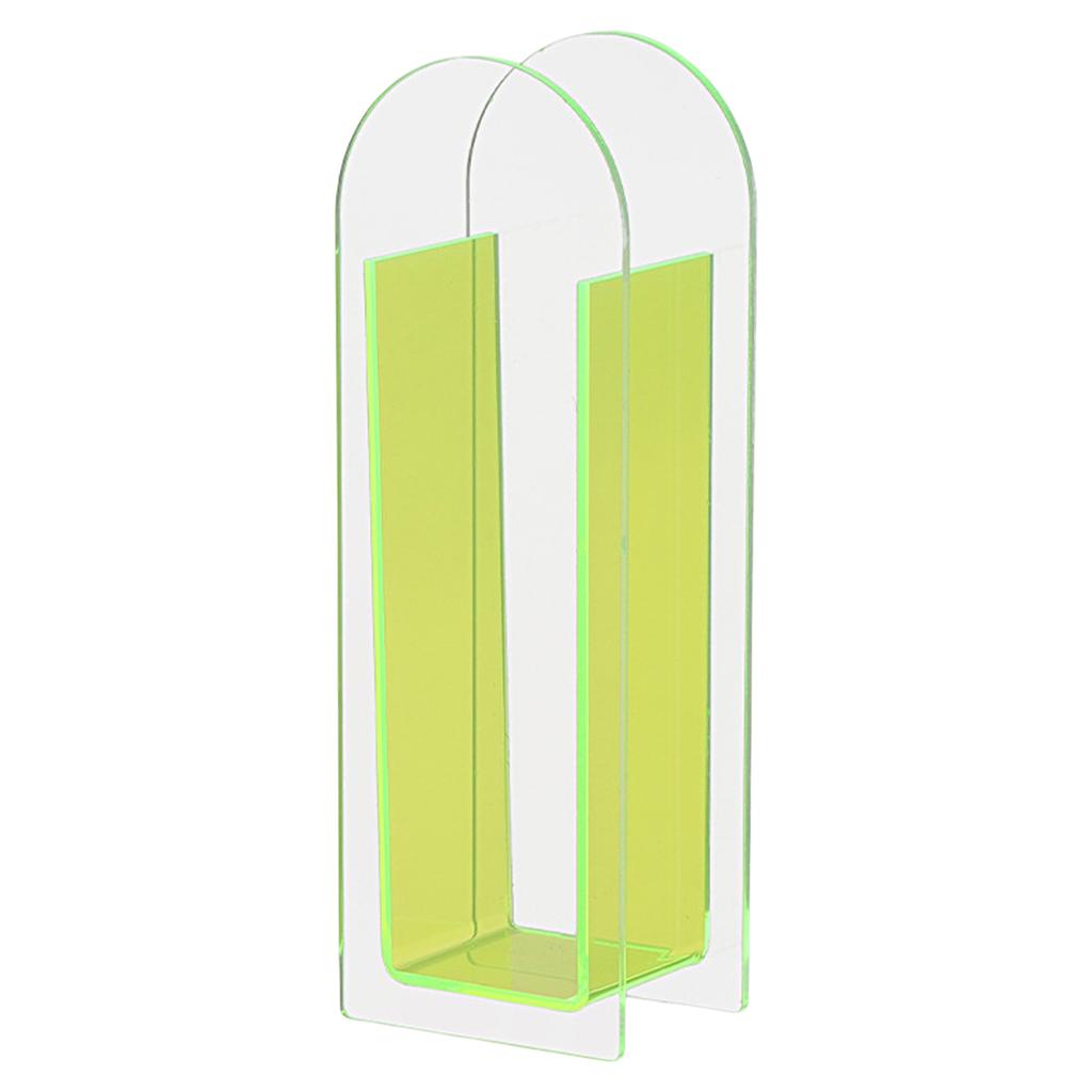 Креативная акриловая ваза Яркий цвет Стабильная декоративная основа