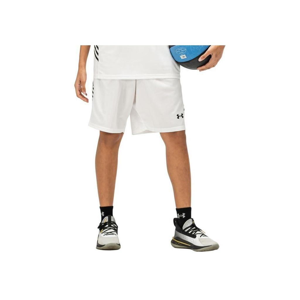 Under Armour Basketball Training Knit Casual Shorts Unisex Shorts White 21500204-100