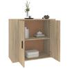Sideboard Sonoma Oak 80 x 33 x 70 cm Particleboard