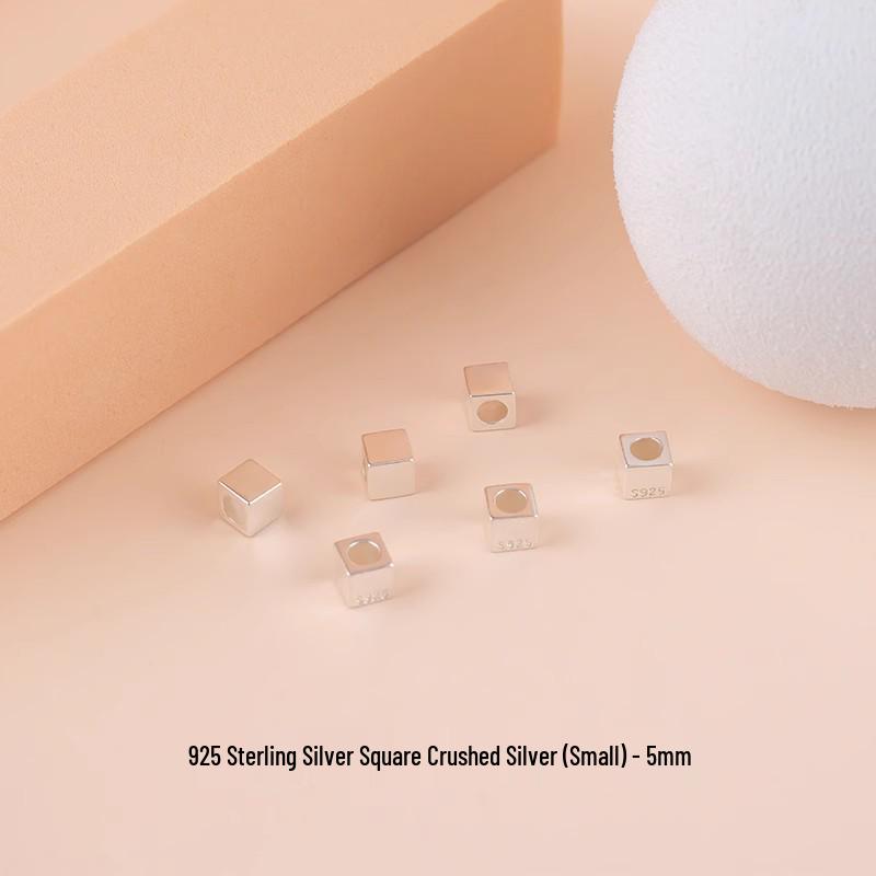 Россыпь бусин из стерлингового серебра 925 пробы для изготовления украшений своими руками: Разделительные бусины для браслетов и ожерелий