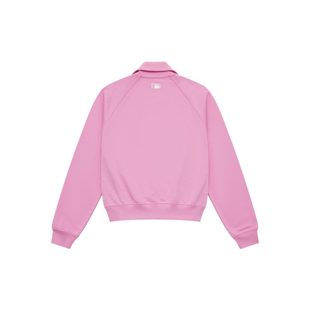 New MLB New York Yankees Heart 24FW Sweatshirt Women's Pink 3FMTH1044-50PPL