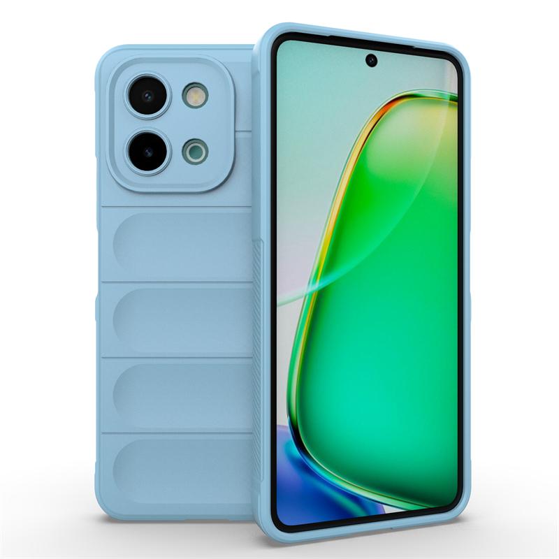 Shockproof Phone Case For Vivo Y28 4G Case Anti-Slip Silicone Full Back Cover Vivo Y28 4G Case For Vivo Y28 Y 28 4G 6.68 Inch