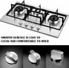 2Pcs Stove Control Knobs 6/8mm Gas Hob Knob Metal Range Burner Switch Button Zinc Alloy Knobs Replacement for Cooktop Stove Oven